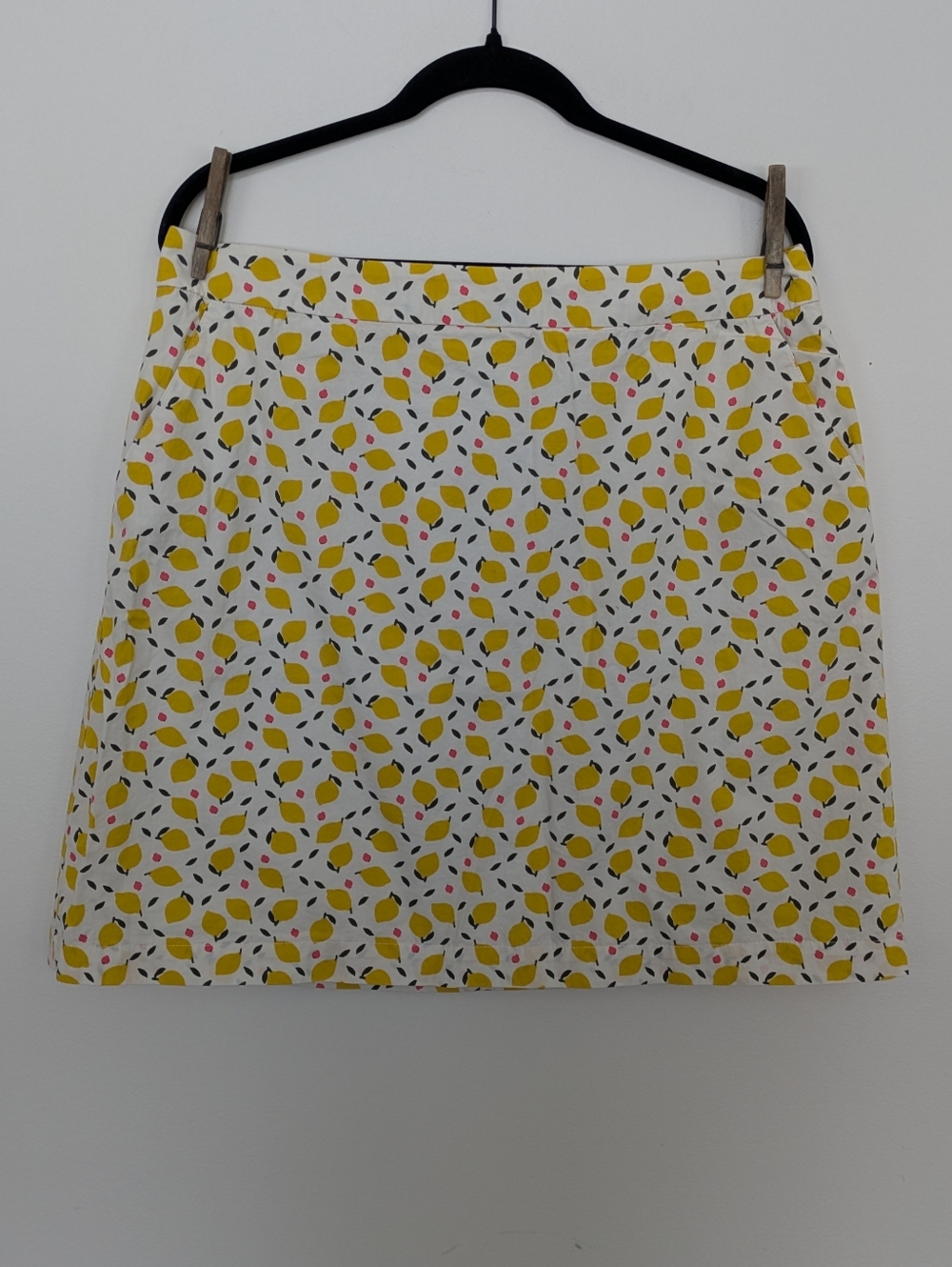 BODEN Francesca A-line Lemon Skirt 12P